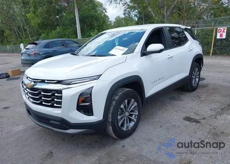 2025 Chevrolet Equinox Fwd Lt из США, поврежденный, VIN 3GNAXHEG2SL115457